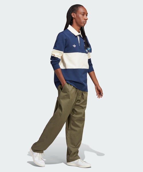 adidas（アディダス）の「Blokepop ラグビーポロシャツ / アディダス