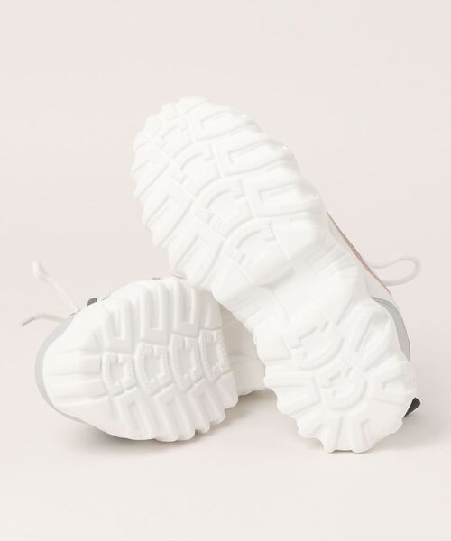 LOVETOXIC（ラブトキシック）の「厚底ダッドスニーカー（スニーカー・キッズ・オフホワイト/ブラック/マルチ・S/L/M）」の5枚目の写真