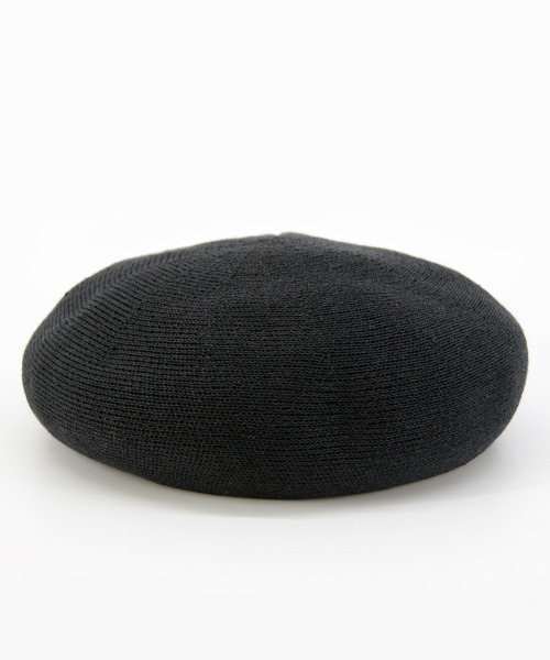 polcadot（ポルカドット）の「リネン サーモ ベレー帽(チョボなし)（ハンチング/ベレー帽・レディース・ライトグレー/ブラック/カーキ/アイボリー・FREE）」の6枚目の写真