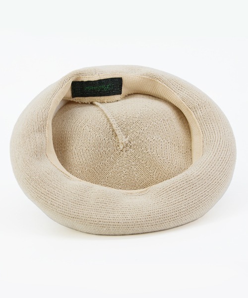 polcadot（ポルカドット）の「リネン サーモ ベレー帽(チョボなし)（ハンチング/ベレー帽・レディース・ライトグレー/ブラック/カーキ/アイボリー・FREE）」の11枚目の写真