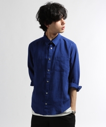 HARE | フレンチリネンシャツ7分袖(HARE)(シャツ/ブラウス)