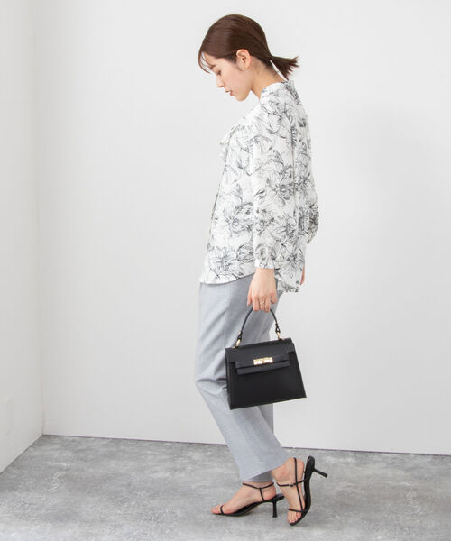 NOLLEY’S Sophi（ノーリーズソフィ）の「ジョーゼットラッフルブラウス（シャツ/ブラウス・レディース・ベビーピンク/オフホワイト/ホワイト系その他4・36/38）」の18枚目の写真