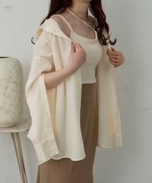 袖スリットマルチウェイシャツ／【WEB/EC限定商品】