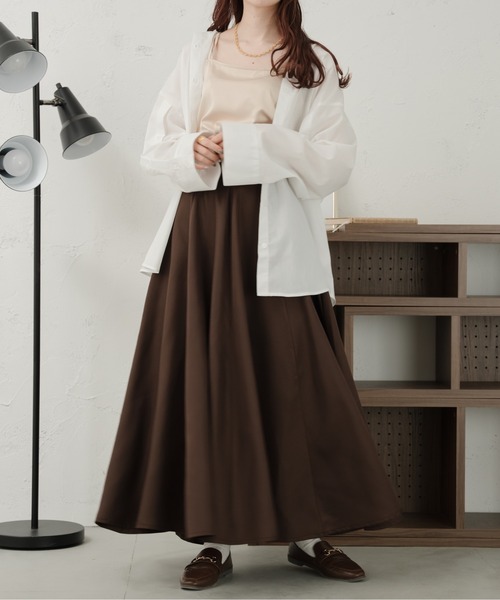 Ambre Ciel（アンブルシエル）の「袖スリットマルチウェイシャツ／【WEB/EC限定商品】（シャツ/ブラウス・レディース・ピンク/ブルー/オフホワイト/アイボリー・FREE）」の11枚目の写真