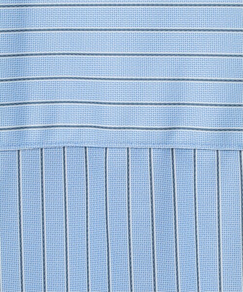 ikka(イッカ)の「7分袖イージーケアバンドカラーシャツ(シャツ/ブラウス・メンズ・ホワイト/ブルー・L/M/XL/S)」の4枚目の写真
