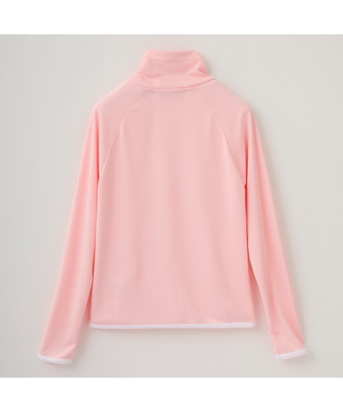 RUSTY（ラスティ）の「RUSTY/ラスティ 水着 水陸両用 吸汗速乾 UVカット ブランド ロゴ ワンポイント フルジップ 長袖 ラッシュガード（ラッシュガード・キッズ・ピンク/ホワイト/ブラック/イエロー/エメラルド・150cm/120cm/110cm/160cm/140cm/100cm/130cm）」の16枚目の写真