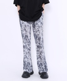 PUNYUS | タイダイ柄プリーツパンツ(その他パンツ)