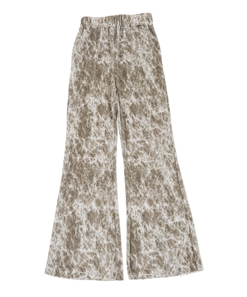 PUNYUS（プニュズ）の「タイダイ柄プリーツパンツ（その他パンツ・レディース・ブラック/カーキ・1/3/4/2）」の16枚目の写真