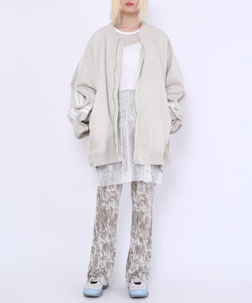 PUNYUS（プニュズ）の「タイダイ柄プリーツパンツ（その他パンツ・レディース・ブラック/カーキ・1/3/4/2）」の19枚目の写真