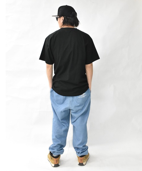 DOUBLE STEAL（ダブルスティール）の「ドロドログラフィティ Tシャツ（Tシャツ/カットソー・メンズ・ブラック/ホワイト/ブルー/ダークグリーン・MEDIUM/LARGE/X-LARGE/XX-LARGE）」の9枚目の写真