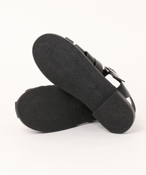 Noubel Voug Relax（ヌーベルヴォーグリラックス）の「メニーストラップグルカサンダル（サンダル・レディース・ブラック/ホワイト・M/LL/L/S）」の12枚目の写真