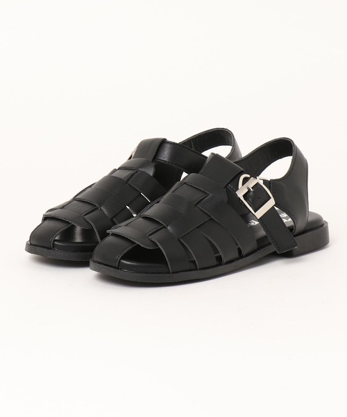 Noubel Voug Relax（ヌーベルヴォーグリラックス）の「メニーストラップグルカサンダル（サンダル・レディース・ブラック/ホワイト・M/LL/L/S）」の18枚目の写真