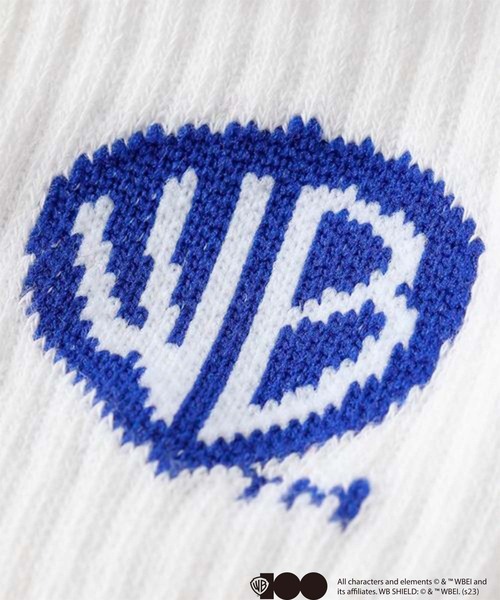 LOWRYS FARM（ローリーズファーム）の「ロゴソックス/ワーナー・ブラザース100周年　192580（ソックス/靴下・キッズ・ブラック/ホワイト・MEDIUM/LARGE）」の7枚目の写真