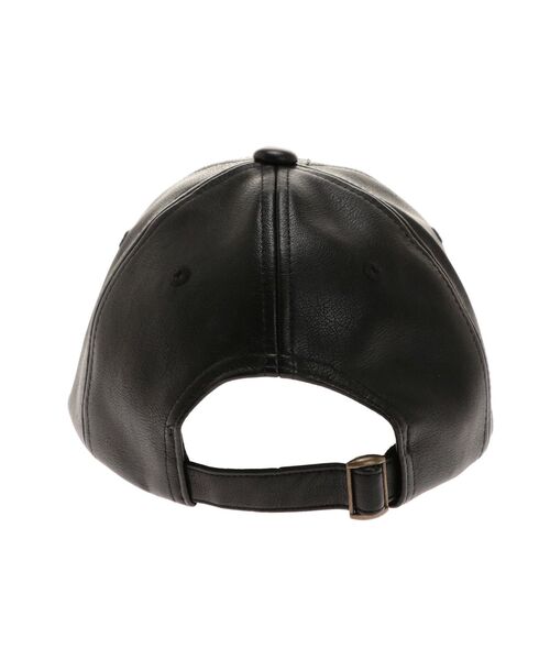 ELENDEEK（エレンディーク）の「フェイクレザーキャップ（キャップ・レディース・ブラック/ベージュ・FREE）」の11枚目の写真
