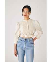 【M_】EMBROIDERY ブラウス