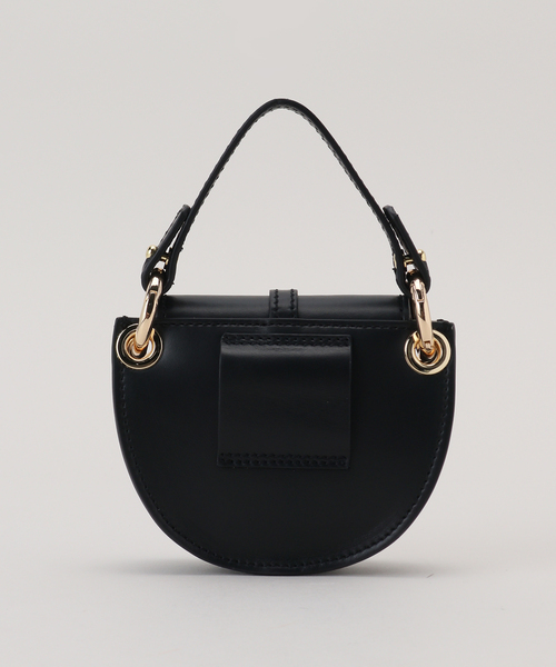 FRAMeWORK(フレームワーク)の「【LA VIA FIRENZE/ラヴィアフィレンツェ】MINI 2WAY BAG(ショルダーバッグ・レディース・ブラック/キャメル/ゴールド・FREE)」の16枚目の写真