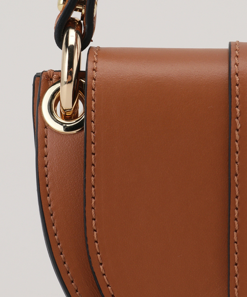 FRAMeWORK(フレームワーク)の「【LA VIA FIRENZE/ラヴィアフィレンツェ】MINI 2WAY BAG(ショルダーバッグ・レディース・ブラック/キャメル/ゴールド・FREE)」の15枚目の写真