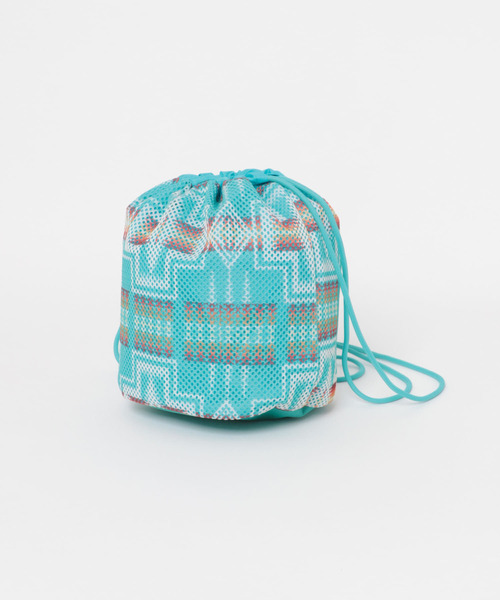 PENDLETON（ペンドルトン）の「PENDLETON　メッシュドローポーチ（ショルダーバッグ・メンズ・オフホワイト/ブルー系その他/ベージュ・ONE）」の7枚目の写真