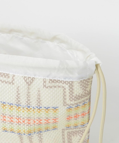 PENDLETON（ペンドルトン）の「PENDLETON　メッシュドローポーチ（ショルダーバッグ・メンズ・オフホワイト/ブルー系その他/ベージュ・ONE）」の11枚目の写真