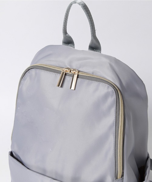 ALTROSE（アルトローズ）の「スマート 軽量 リュック ポリエステル スタンダード シンプル（バックパック/リュック・レディース・グレー/ブラック/ベージュ/ライトグレー・FREE）」の15枚目の写真