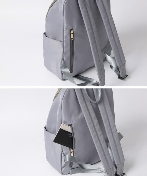 ALTROSE（アルトローズ）の「スマート 軽量 リュック ポリエステル スタンダード シンプル（バックパック/リュック・レディース・グレー/ブラック/ベージュ/ライトグレー・FREE）」の20枚目の写真