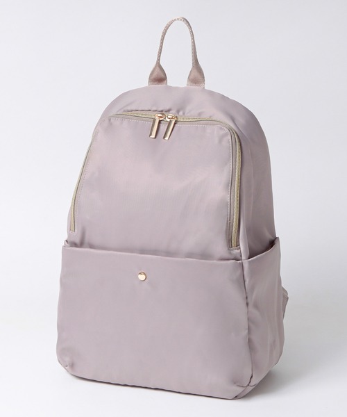 ALTROSE（アルトローズ）の「スマート 軽量 リュック ポリエステル スタンダード シンプル（バックパック/リュック・レディース・グレー/ブラック/ベージュ/ライトグレー・FREE）」の7枚目の写真