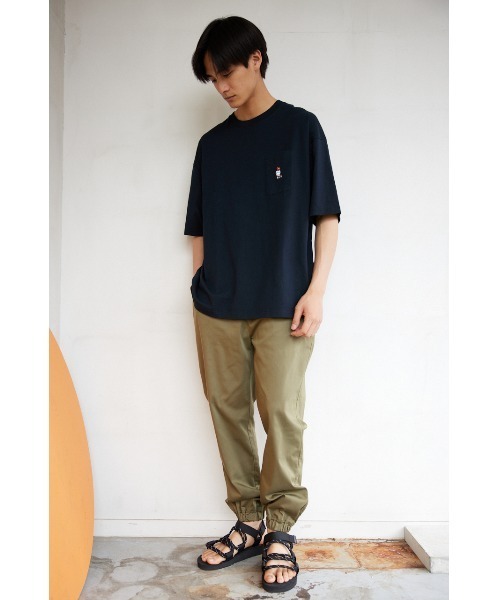 RODEO CROWNS WIDE BOWL（ロデオクラウンズワイドボウル）の「ワールドシリーズ Tシャツ（Tシャツ/カットソー・メンズ・ホワイト/ブラック/イエロー・MEDIUM/LARGE）」の3枚目の写真
