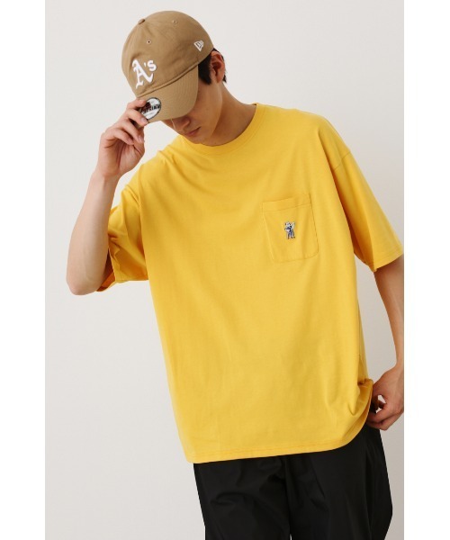 RODEO CROWNS WIDE BOWL（ロデオクラウンズワイドボウル）の「ワールドシリーズ Tシャツ（Tシャツ/カットソー・メンズ・ホワイト/ブラック/イエロー・MEDIUM/LARGE）」の21枚目の写真