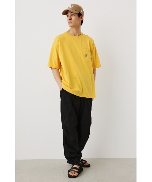 RODEO CROWNS WIDE BOWL（ロデオクラウンズワイドボウル）の「ワールドシリーズ Tシャツ（Tシャツ/カットソー・メンズ・ホワイト/ブラック/イエロー・MEDIUM/LARGE）」の13枚目の写真