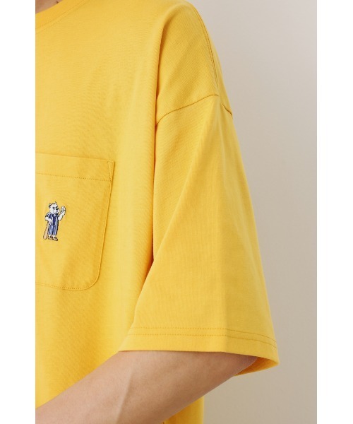 RODEO CROWNS WIDE BOWL（ロデオクラウンズワイドボウル）の「ワールドシリーズ Tシャツ（Tシャツ/カットソー・メンズ・ホワイト/ブラック/イエロー・MEDIUM/LARGE）」の19枚目の写真