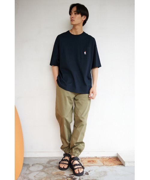RODEO CROWNS WIDE BOWL（ロデオクラウンズワイドボウル）の「ワールドシリーズ Tシャツ（Tシャツ/カットソー・メンズ・ホワイト/ブラック/イエロー・MEDIUM/LARGE）」の8枚目の写真