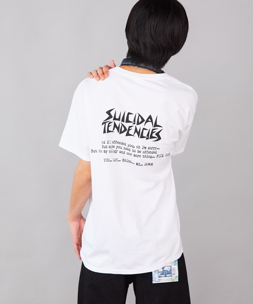 ROOPTOKYO（ループトウキョウ）の「SUICIDAL TENDENCIES TS 66 Charlie + Sticke Tシャツ フォトプリントTシャツ（Tシャツ/カットソー・メンズ・ホワイト/ブラック・M/L/XL）」の15枚目の写真