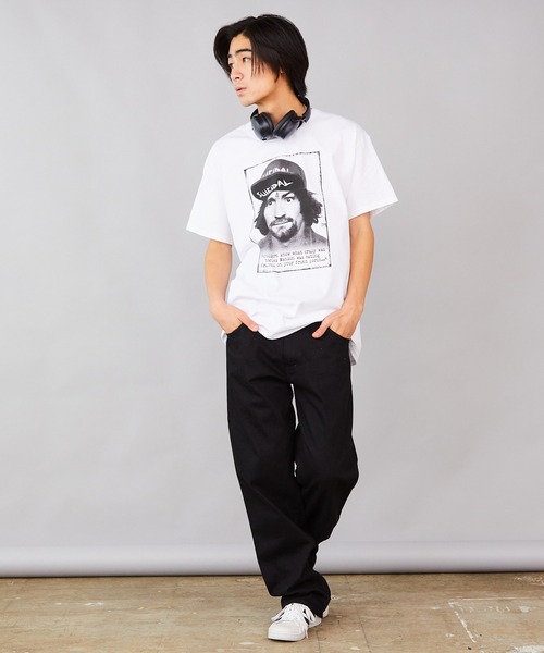 ROOPTOKYO（ループトウキョウ）の「SUICIDAL TENDENCIES TS 66 Charlie + Sticke Tシャツ フォトプリントTシャツ（Tシャツ/カットソー・メンズ・ホワイト/ブラック・M/L/XL）」の16枚目の写真