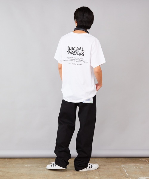ROOPTOKYO（ループトウキョウ）の「SUICIDAL TENDENCIES TS 66 Charlie + Sticke Tシャツ フォトプリントTシャツ（Tシャツ/カットソー・メンズ・ホワイト/ブラック・M/L/XL）」の17枚目の写真