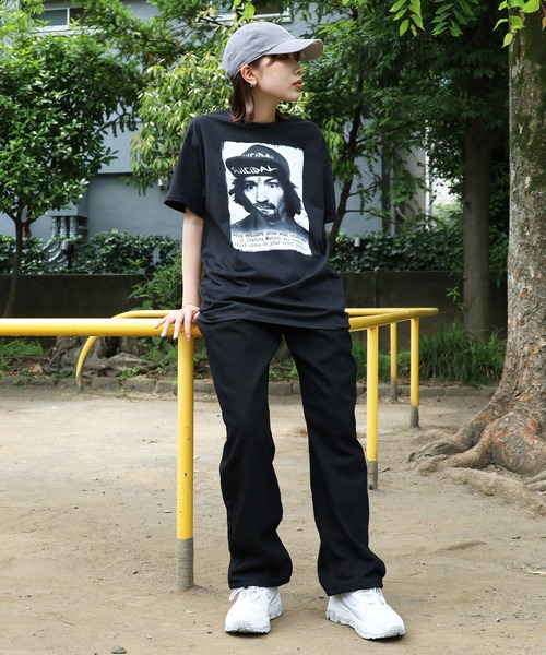 ROOPTOKYO（ループトウキョウ）の「SUICIDAL TENDENCIES TS 66 Charlie + Sticke Tシャツ フォトプリントTシャツ（Tシャツ/カットソー・メンズ・ホワイト/ブラック・M/L/XL）」の22枚目の写真