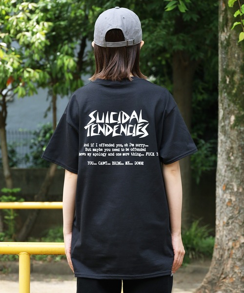 ROOPTOKYO（ループトウキョウ）の「SUICIDAL TENDENCIES TS 66 Charlie + Sticke Tシャツ フォトプリントTシャツ（Tシャツ/カットソー・メンズ・ホワイト/ブラック・M/L/XL）」の4枚目の写真