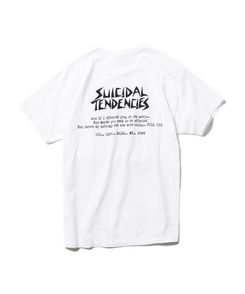 ROOPTOKYO（ループトウキョウ）の「SUICIDAL TENDENCIES TS 66 Charlie + Sticke Tシャツ フォトプリントTシャツ（Tシャツ/カットソー・メンズ・ホワイト/ブラック・M/L/XL）」の14枚目の写真