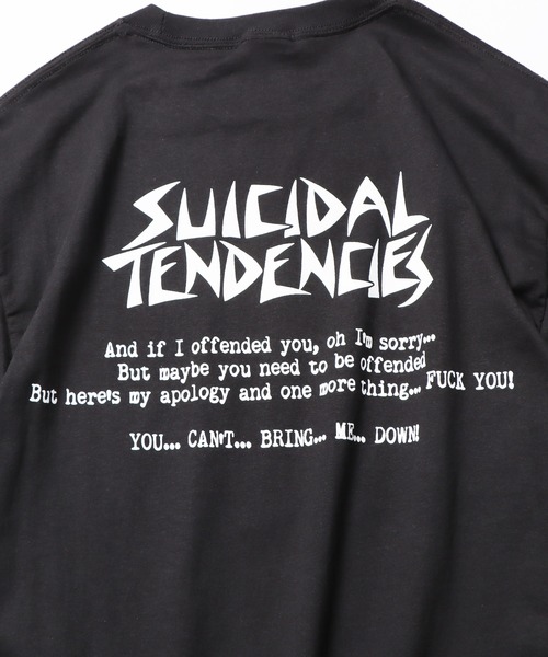 ROOPTOKYO（ループトウキョウ）の「SUICIDAL TENDENCIES TS 66 Charlie + Sticke Tシャツ フォトプリントTシャツ（Tシャツ/カットソー・メンズ・ホワイト/ブラック・M/L/XL）」の10枚目の写真