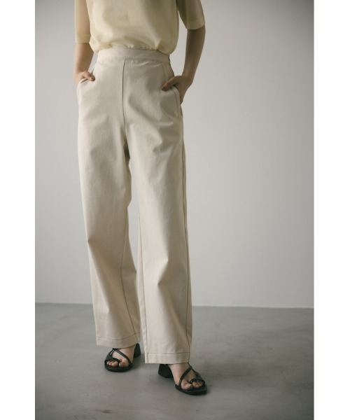 STYLEMIXER(スタイルミキサー)の「エプロンレイヤードステッチパンツ(その他パンツ・レディース・ブラック/アイボリー・SMALL/MEDIUM)」の7枚目の写真