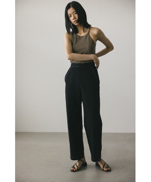 STYLEMIXER(スタイルミキサー)の「エプロンレイヤードステッチパンツ(その他パンツ・レディース・ブラック/アイボリー・SMALL/MEDIUM)」の11枚目の写真