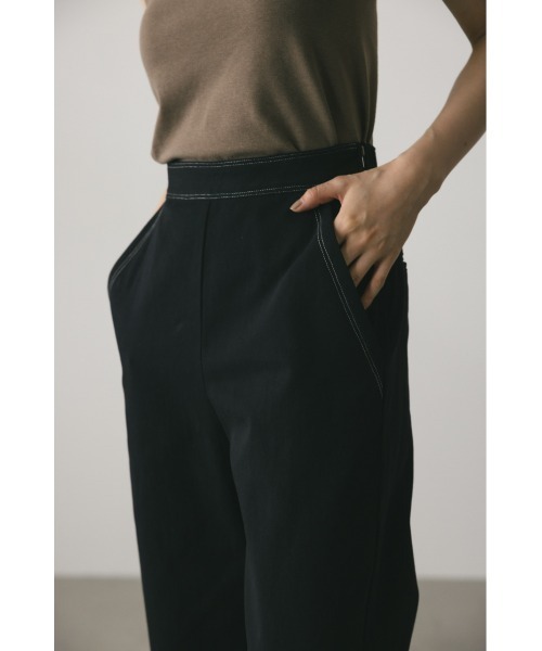 STYLEMIXER(スタイルミキサー)の「エプロンレイヤードステッチパンツ(その他パンツ・レディース・ブラック/アイボリー・SMALL/MEDIUM)」の18枚目の写真