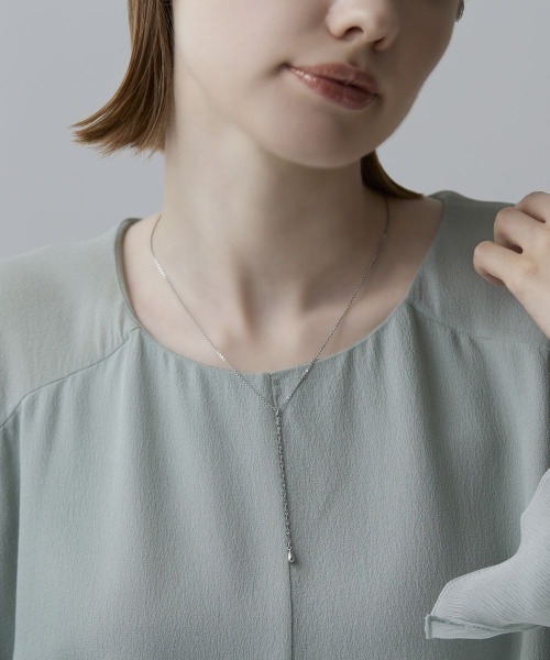 Canal 4℃(カナルヨンドシー)の「【WEB限定】ステンレス ネックレス(ネックレス・レディース・シルバー・FREE)」の4枚目の写真