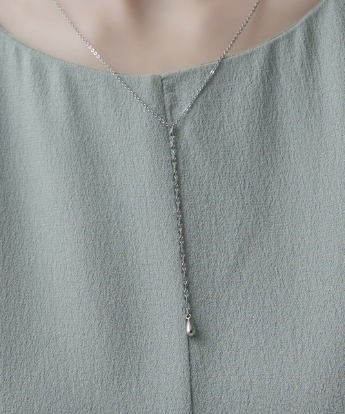 Canal 4℃(カナルヨンドシー)の「【WEB限定】ステンレス ネックレス(ネックレス・レディース・シルバー・FREE)」の5枚目の写真