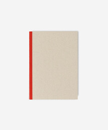 LABOUR AND WAIT（レイバーアンドウェイト）の「LABOUR AND WAIT | GREYBOARD SKETCHBOOK LARGE RED（ステーショナリー）」