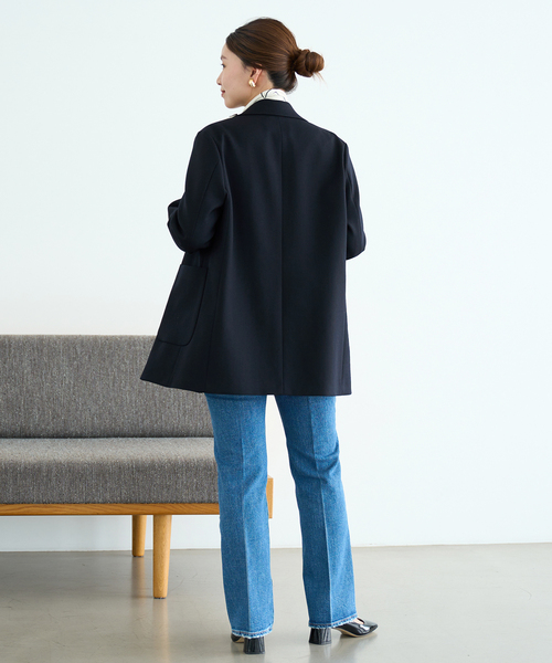 IENA（イエナ）の「ドライウール W前オーバージャケット（テーラード