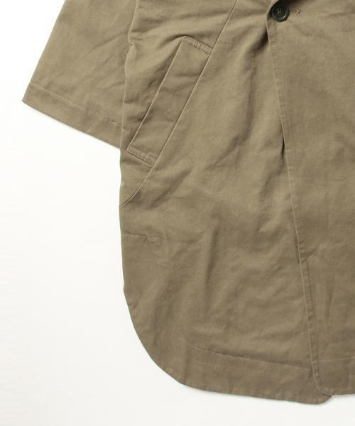 CAROLINA GLASER（カロリナ グレイサー）の「CAROLINA GLASER / ゆるトレンチ ボアコート（その他アウター・レディース・ネイビー/カーキ・ONE SIZE）」の12枚目の写真