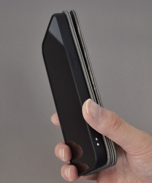 AVIREX(アヴィレックス)の「iPhone17/17Pro/17ProMax/Air iPhone17e iPhone16/16Pro/16e/16ProMax/15/15Pro/14/13 アヴィレックス 「スエード手帳」(スマホケース/カバー・メンズ・ブラック/グレー/カーキ・iPhone 15/iPhone 15 Pro/iPhone 16 Pro Max/iPhone 16 Pro/iPhone 16/iPhone 16e/17e/iPhone 17 Pro Max/iPhone 17/iPhone Air/iPhone 17 Pro)」の15枚目の写真