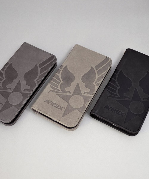 AVIREX(アヴィレックス)の「iPhone17/17Pro/17ProMax/Air iPhone17e iPhone16/16Pro/16e/16ProMax/15/15Pro/14/13 アヴィレックス 「スエード手帳」(スマホケース/カバー・メンズ・ブラック/グレー/カーキ・iPhone 15/iPhone 15 Pro/iPhone 16 Pro Max/iPhone 16 Pro/iPhone 16/iPhone 16e/17e/iPhone 17 Pro Max/iPhone 17/iPhone Air/iPhone 17 Pro)」の16枚目の写真