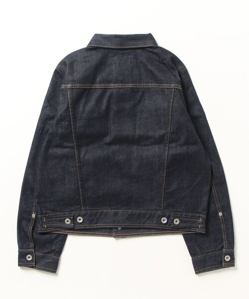 YANUK（ヤヌーク）の「YANUK デニムジャケット Adele ワンウォッシュインディゴ（デニムジャケット・レディース・ワンウォッシュ・M/L）」の2枚目の写真