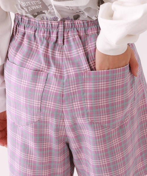 repipi armario（レピピ アルマリオ）の「フラップポケスカパン（スカート・キッズ・ブラウン系その他/パープル系その他/グリーン系その他・SMALL/MEDIUM/LARGE）」の12枚目の写真